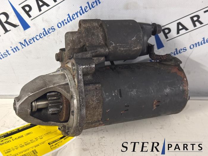 Gebrauchte Anlasser Mercedes E (W211) 3.2 E-320 CDI 24V Preis € 34,95 Margenregelung angeboten von Sterparts Mercedes specialist