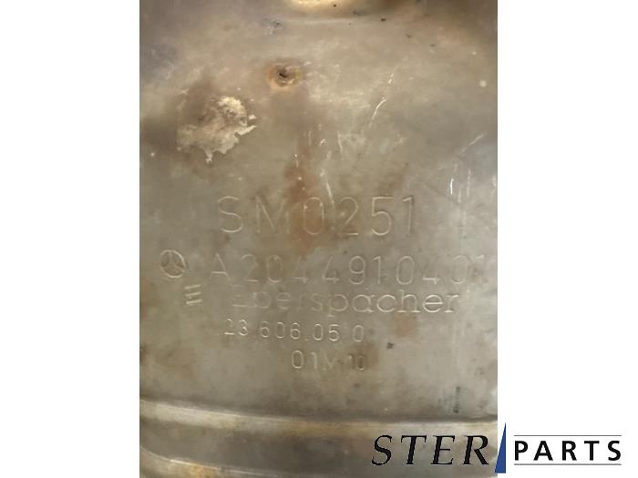 Exhaust rear silencer Mercedes E E-350 CGI V6 24V - A2044902135 272984 ...