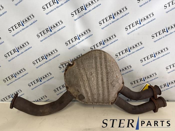 Gebrauchte Auspuff Mitteldämpfer Mercedes SL (R129) 6.0 600 SL 48V Preis € 249,50 Margenregelung angeboten von Sterparts Mercedes specialist