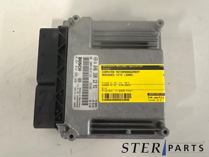 Used Engine management computer Mercedes Vito (639.7) 2.2 109 CDI 16V Price € 124,50 Margin scheme offered by Sterparts Mercedes specialist
