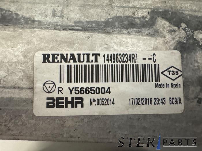 Intercooler d'un Mercedes-Benz Citan (415.6) 1.5 108 CDI 2016