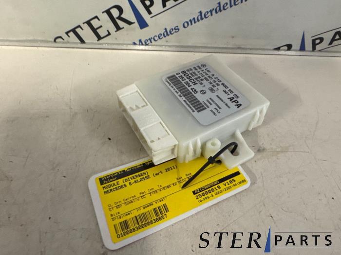 Usagé Module (divers) Mercedes E Estate (S212) E-220 CDI 16V BlueEfficiency Prix € 50,00 Règlement à la marge proposé par Sterparts Mercedes specialist