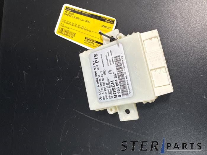 Begagnade PDC-modul Mercedes C Estate (S204) 1.6 C-180K 16V BlueEfficiency Pris € 14,95 Marginaltabell erbjuds av Sterparts Mercedes specialist