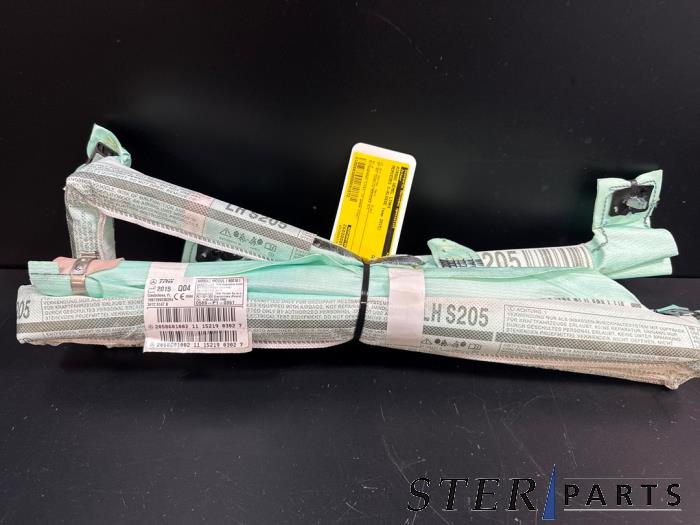 Używane Kurtyna lewa Mercedes C Estate (S205) C-350 e 2.0 16V Cena € 94,50 Procedura marży oferowane przez Sterparts Mercedes specialist