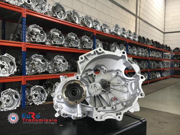 Gearbox from a Volkswagen Polo V (6R) 1.2 TSI 16V BlueMotion Technology 2015