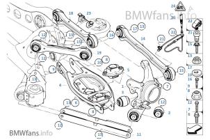 Used Rear wishbone, right BMW 1 serie (E87/87N) 118d 16V Price € 45,00 Margin scheme offered by Bentie's autodemontage