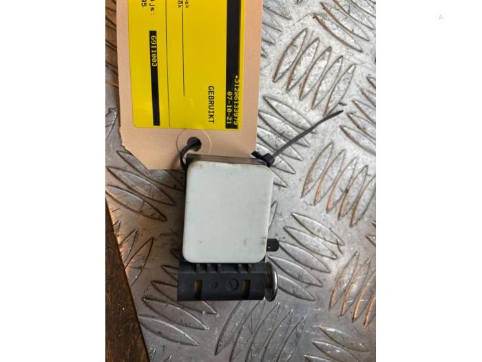 Airbag deployment crash sensor