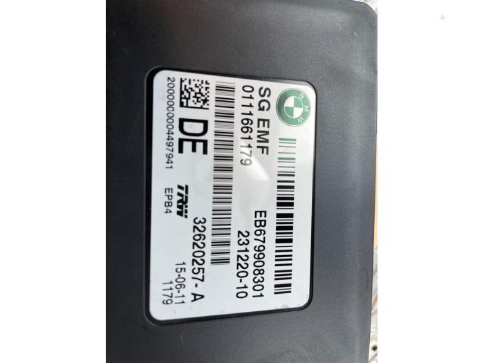 Używane Modul hamulca postojowego BMW 5 serie Touring (F11) 520d 16V Cena € 50,00 Procedura marży oferowane przez Bentie's autodemontage