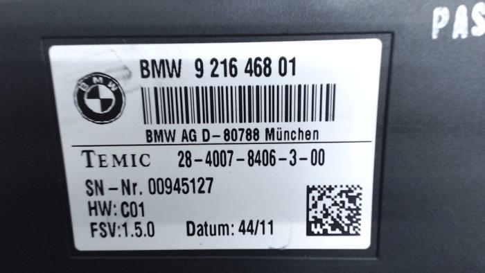 Sterownik fotela z BMW 1 serie (F20) 120d 2.0 16V 2012