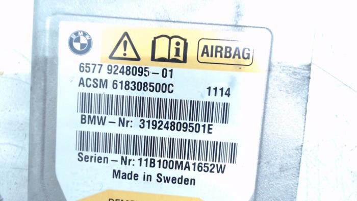 Módulo de Airbag de un BMW 7 serie (F01/02/03/04) 740d xDrive 24V 2011