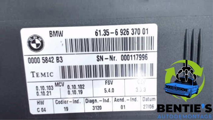 Ordenador de asiento de un BMW 3 serie (E92) 335i 24V 2006