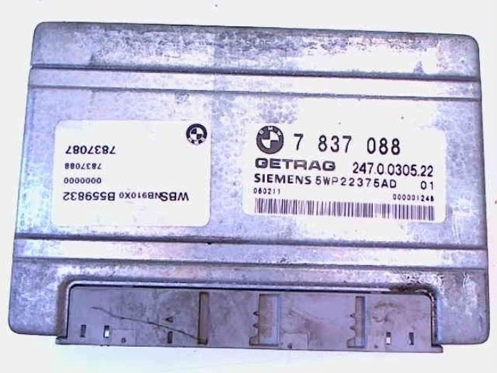 Used Automatic gearbox computer BMW 5 serie (E60) M5 V10 40V Price € 299,00 Margin scheme offered by Bentie's autodemontage
