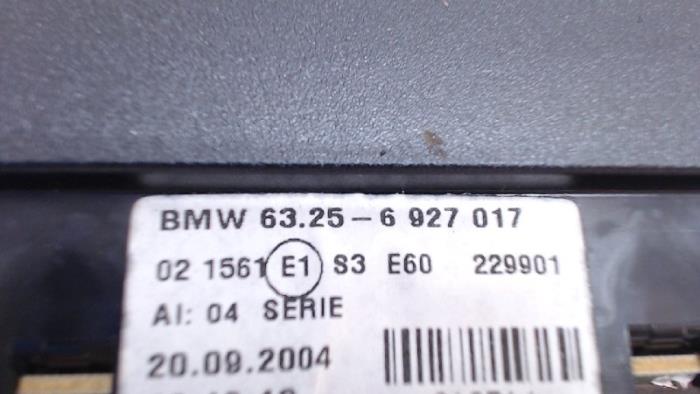 Third brake light from a BMW 5 serie (E60) 525d 24V 2004