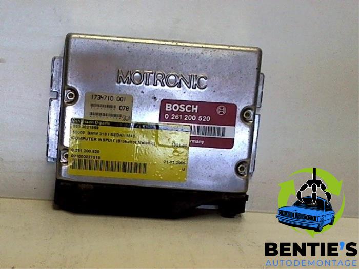 Used Injection computer BMW 3 serie (E36/4) 318i Price € 50,00 Margin scheme offered by Bentie's autodemontage