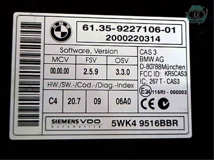 Modul (sonstige) van een BMW X5 (E70) 3.0sd 24V 2010