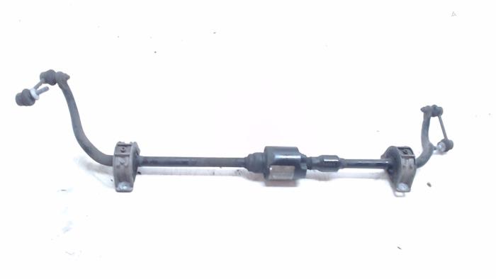 Rear anti-roll bar from a BMW 7 serie (F01/02/03/04) 730d 24V 2011