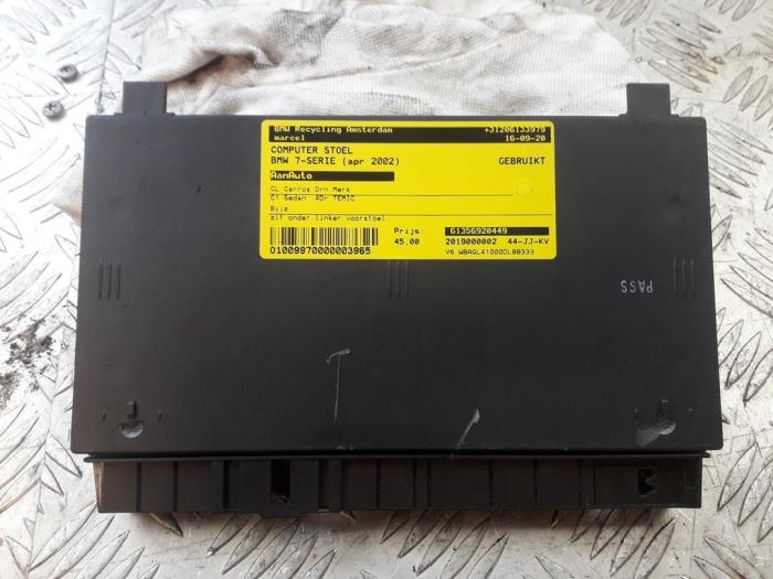 Begagnade Sätesdator BMW 7 serie (E65/E66/E67) 735i,Li 3.6 V8 32V Pris € 45,00 Marginaltabell erbjuds av Bentie's autodemontage