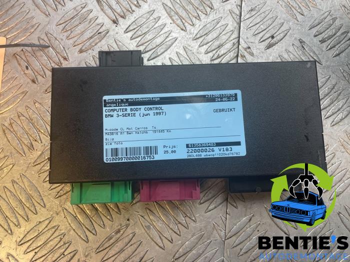Used Body control computer BMW 3 serie Compact (E36/5) 316i Price € 25,00 Margin scheme offered by Bentie's autodemontage