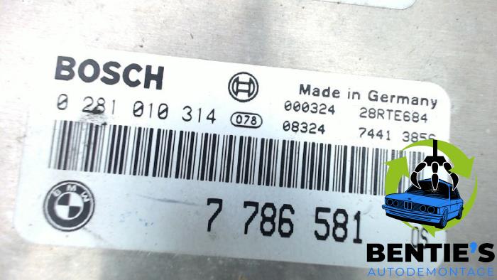 Ordenadores de inyección de un BMW 5 serie (E39) 525d 24V 2000