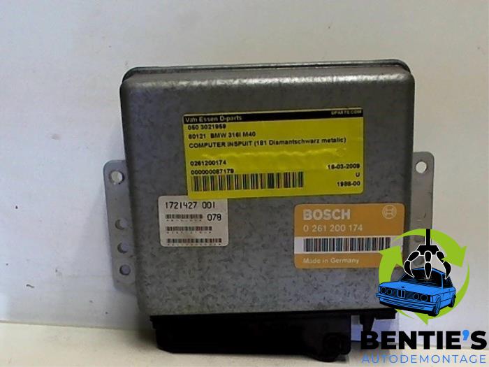 Used Injection computer BMW 3 serie (E30/2) 316i Price € 35,00 Margin scheme offered by Bentie's autodemontage