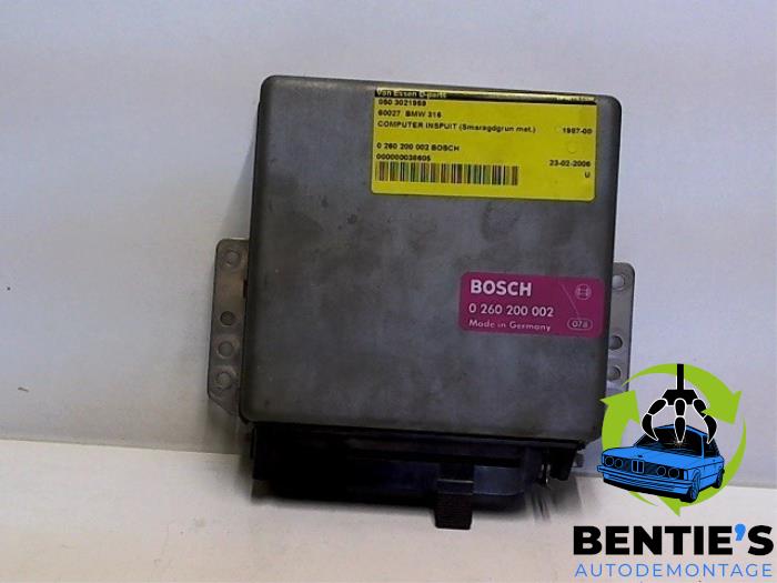 Used Injection computer BMW 3 serie (E30/2) 318i Price € 70,00 Margin scheme offered by Bentie's autodemontage