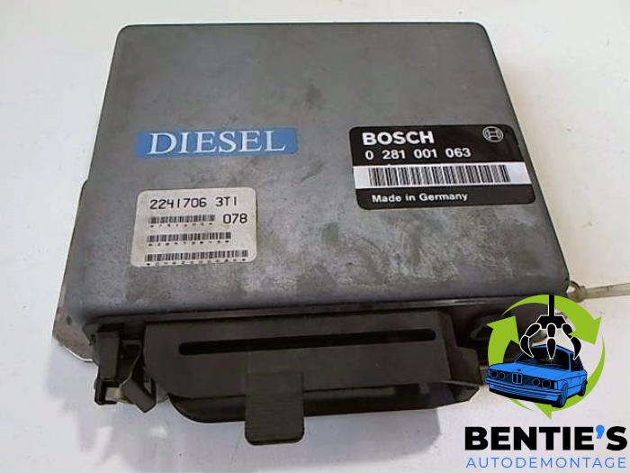Injection computer BMW 3 serie (E30/2), 1982 / 1991 324 TD, Saloon, 4-dr, Diesel, 2.443cc, 85kW (116pk), RWD, M21D24; 246TB, 1987-09 / 1990-10 (Used)