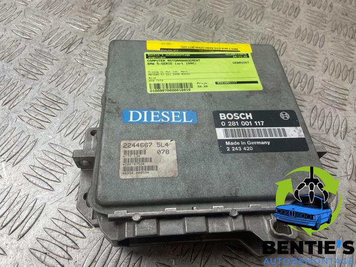Used Engine management computer BMW 5 serie (E34) 525tds Price € 50,00 Margin scheme offered by Bentie's autodemontage