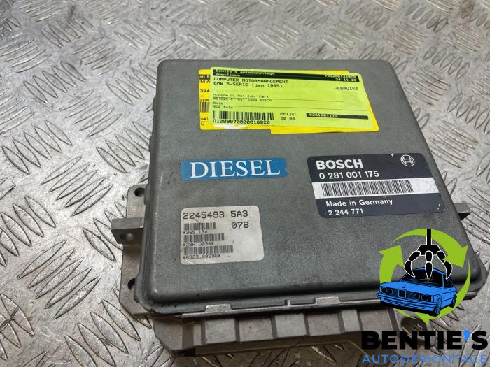 Used Engine management computer BMW 5 serie (E34) 525td Price € 50,00 Margin scheme offered by Bentie's autodemontage