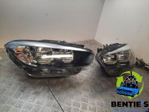 Usados Juego de faros izquierda + derecha BMW 1 serie (F20) 116d 1.5 12V TwinPower Precio € 450,00 Norma de margen ofrecido por Bentie's autodemontage