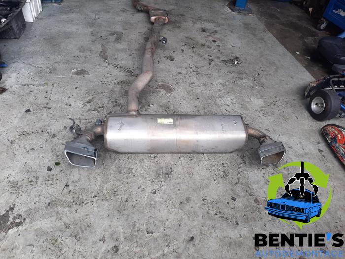Auspuff Mittel- + Enddämpfer BMW 5 serie 540i 3.0 TwinPower Turbo 