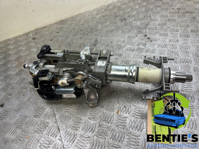 Steering column housing complete from a BMW 5 serie Touring (F11) 528i 24V 2011