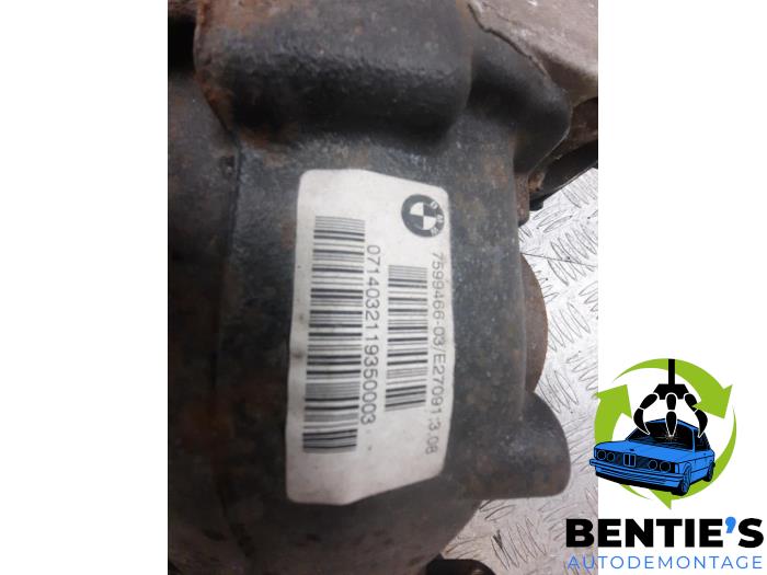Rear differential from a BMW 3 serie (F30) 316i 1.6 16V 2014