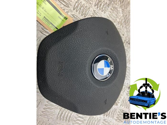 Left airbag (steering wheel) from a BMW 3 serie (F30) 316i 1.6 16V 2013