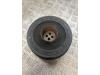 Crankshaft pulley from a BMW 1 serie (E87/87N), 2003 / 2012 118d 16V, Hatchback, 4-dr, Diesel, 1.995cc, 100kW (136pk), RWD, N47D20A; N47D20C, 2007-03 / 2011-06, UD71; UD72 2010
