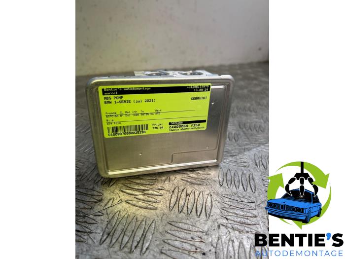 Usagé Bloc ABS BMW 1 serie (F40) 116d 1.5 12V TwinPower Prix € 375,00 Règlement à la marge proposé par Bentie's autodemontage