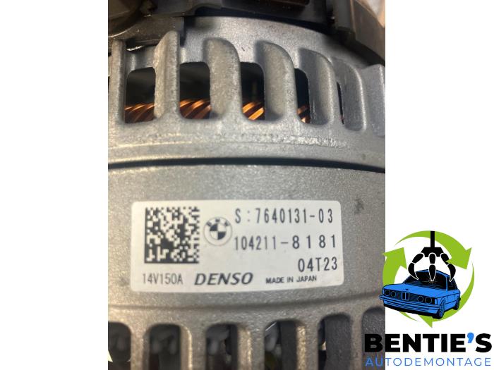 Dynamo d'un BMW 2 serie Active Tourer (F45) 218d 2.0 TwinPower Turbo 16V 2015