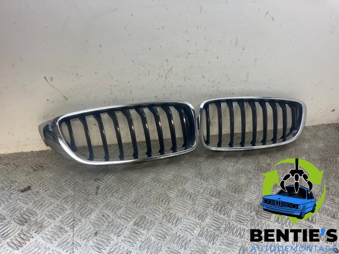 Używane Grill BMW 4 serie (F32) 428i 2.0 Turbo 16V Cena € 50,00 Procedura marży oferowane przez Bentie's autodemontage