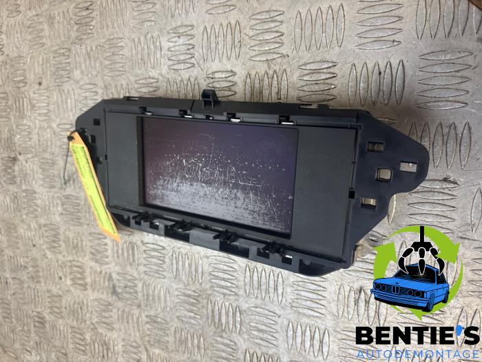 Navigation Display van een BMW X1 (E84) sDrive 18i 2.0 16V 2010