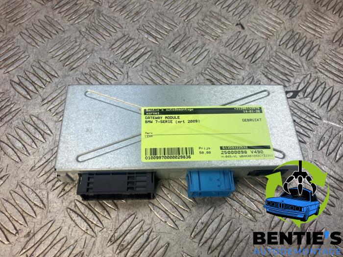 Używane Modul gateway BMW 7 serie (F01/02/03/04) 750i,Li,LiS V8 32V Cena € 50,00 Procedura marży oferowane przez Bentie's autodemontage
