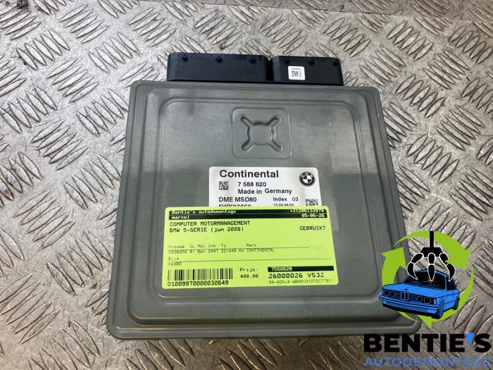 Used Engine management computer BMW 5 serie Touring (E61) 523i 24V Price € 400,00 Margin scheme offered by Bentie's autodemontage