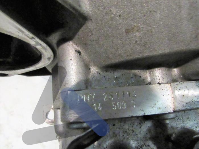 Engine from a Ford Fiesta 6 (JA8) 1.4 16V 2009
