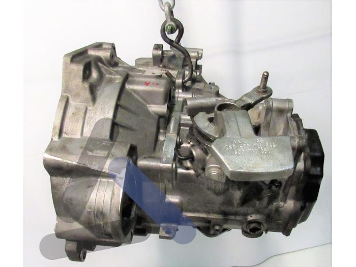 Engine from a Ford Fiesta 6 (JA8) 1.4 16V 2009