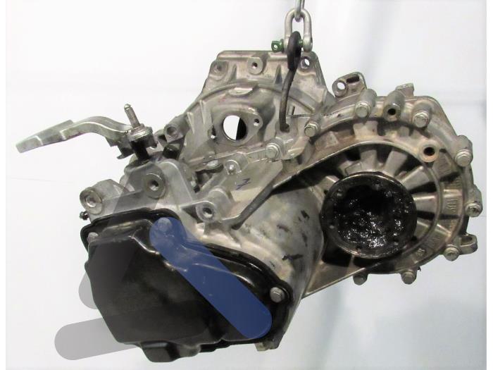 Engine from a Ford Fiesta 6 (JA8) 1.4 16V 2009