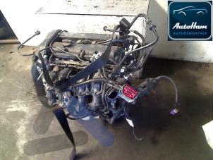 Engine from a Ford Fiesta 6 (JA8) 1.4 16V 2009