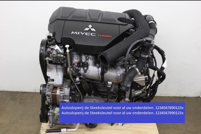 Used Engine Mitsubishi Lancer Sports Sedan (CY/CZ) 1.6 MIVEC 16V Price € 1.250,00 Margin scheme offered by Acceptatie systeem