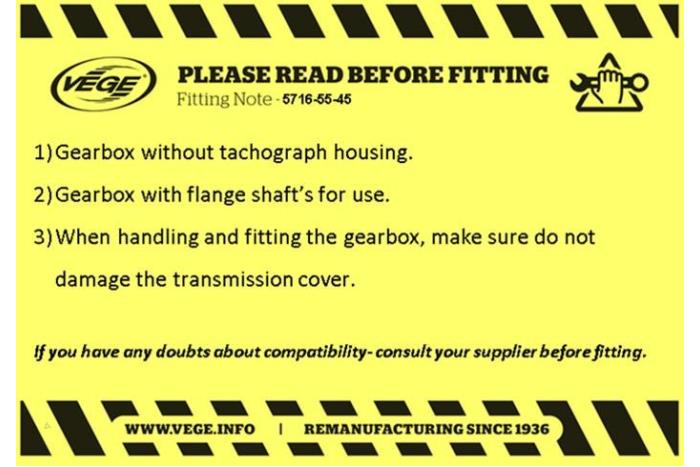 Gearbox Volkswagen Jetta III - GVV - VEGE Benelux B.V.
