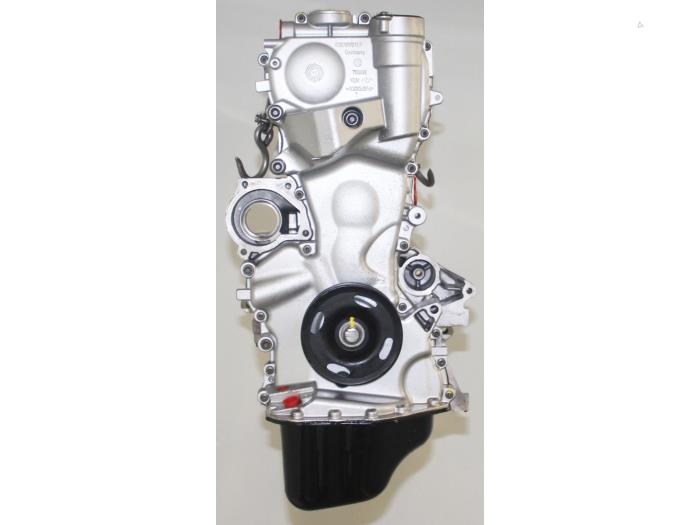 Motor van een Volkswagen Polo V (6R) 1.2 12V BlueMotion Technology 2011