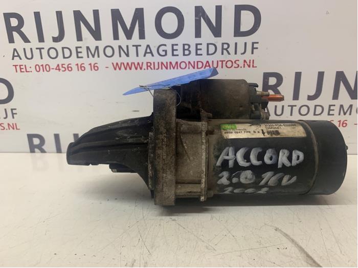 Używane Rozrusznik Honda Accord (CG/CH/CL) 2.0i 16V Cena € 30,00 Procedura marży oferowane przez Autodemontage Rijnmond BV
