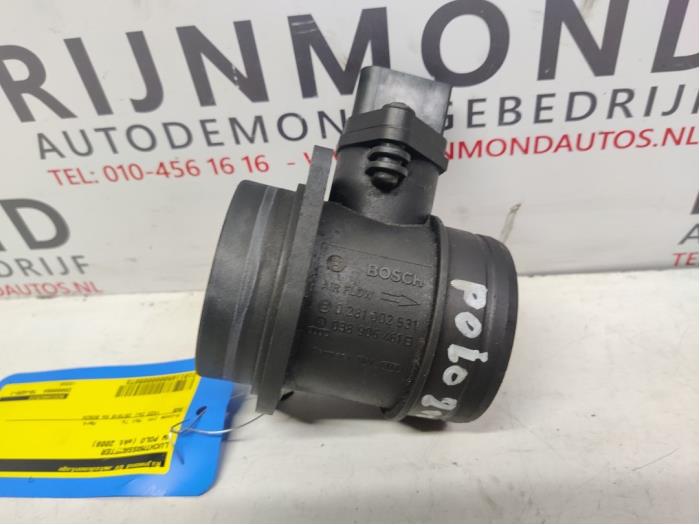 Gebrauchte Luftmassenmesser Volkswagen Polo IV (9N1/2/3) 1.4 TDI 70 Preis € 20,00 Margenregelung angeboten von Autodemontage Rijnmond BV