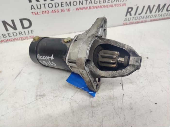 Begagnade Startmotor Honda Accord (CG/CH/CL) 1.8i 16V Pris € 30,00 Marginaltabell erbjuds av Autodemontage Rijnmond BV